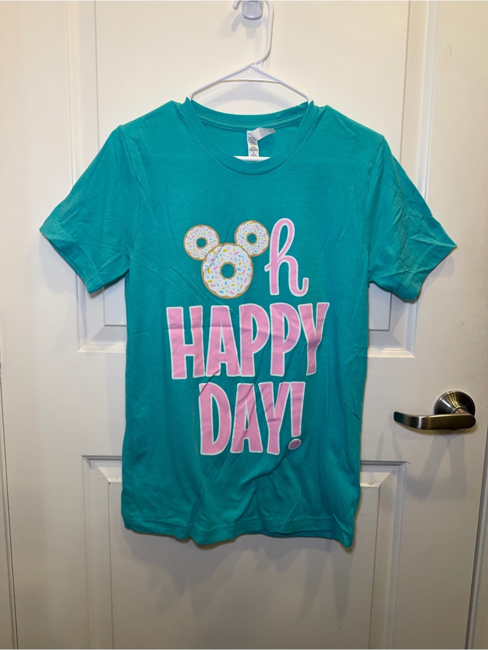 Like New Oh Happy Day Mickey Donut Unisex Tee